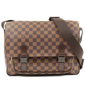 Auth Louis Vuitton Damier Ebene Messenger Melville Shoulder bag N525